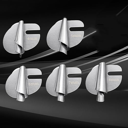 Miniatura 5 de WEISPO 5 piezas de pie de dobladillo enrollado para máquina de coser, prensatelas para máquina de coser, prensatelas para máquina de coser, pie de