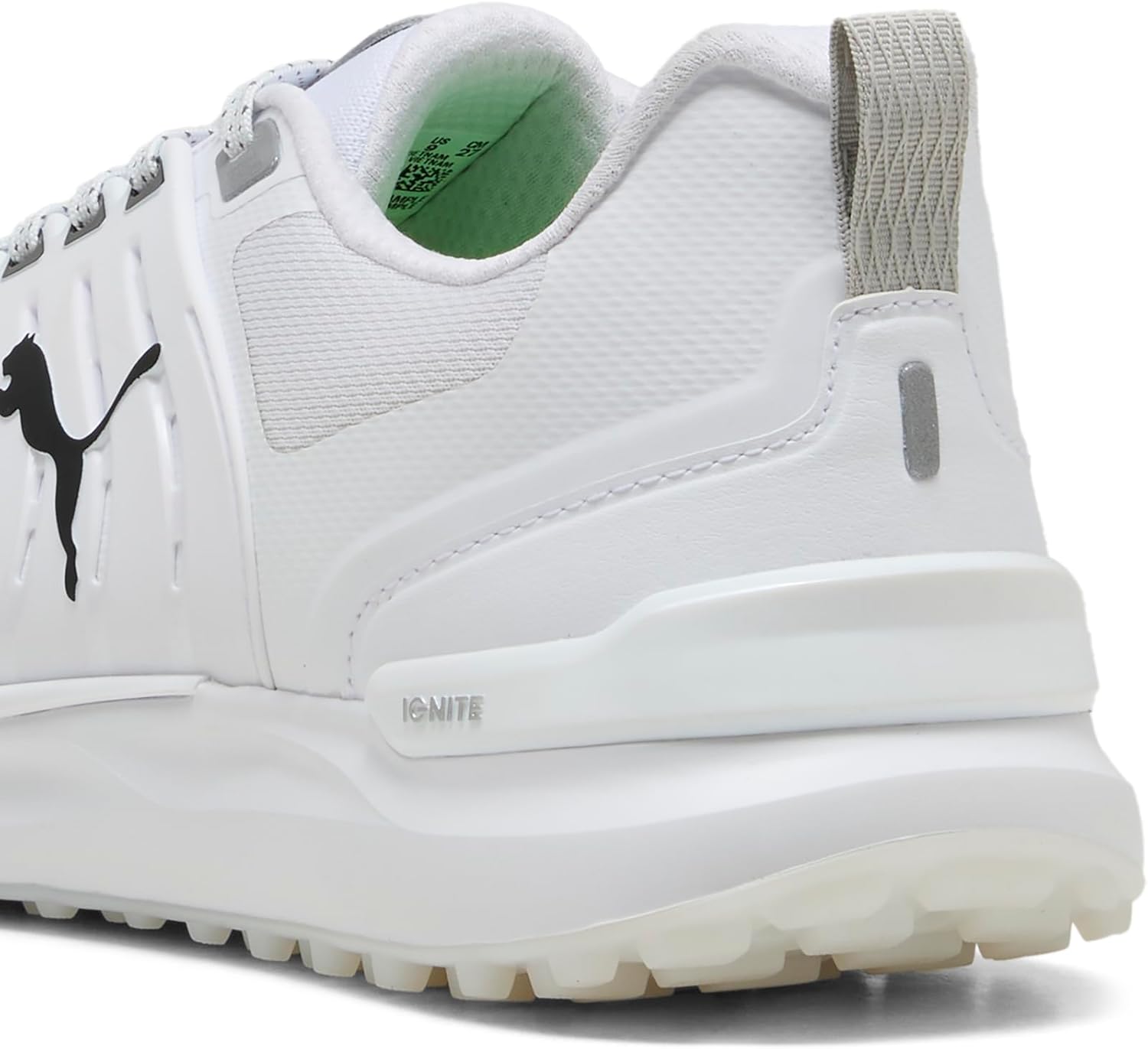 PUMA Mens Ignite Elevate 2 Golf Sneakers Shoes - White - Image 4