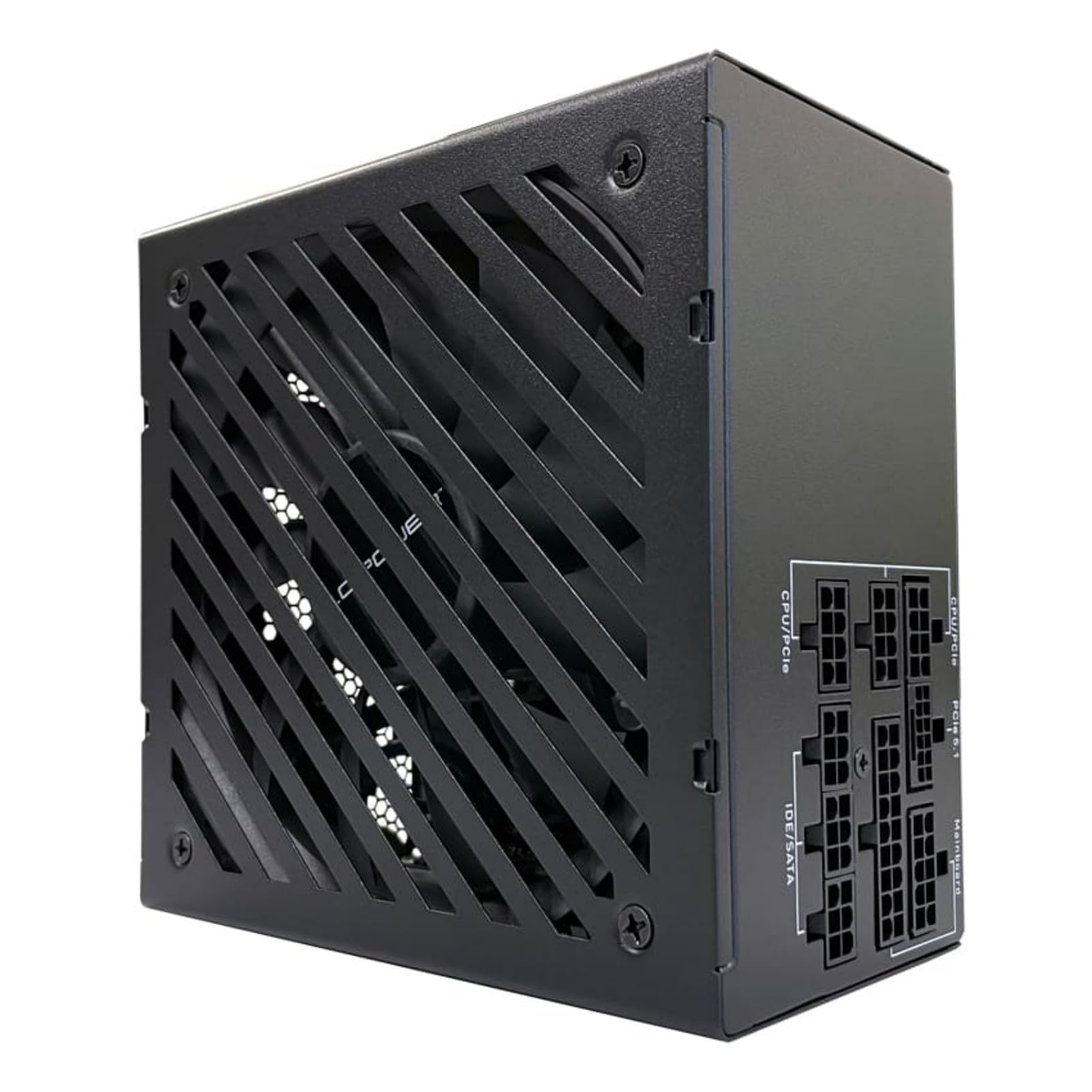 LC-POWER ATX PC Netzteil 650W, PCI-Express 5.1 80 Plus Gold, 135mm Lüfter, Vollmodularen Kabelmanagement Integrator Pro Serie LC6650G-SI V3.1