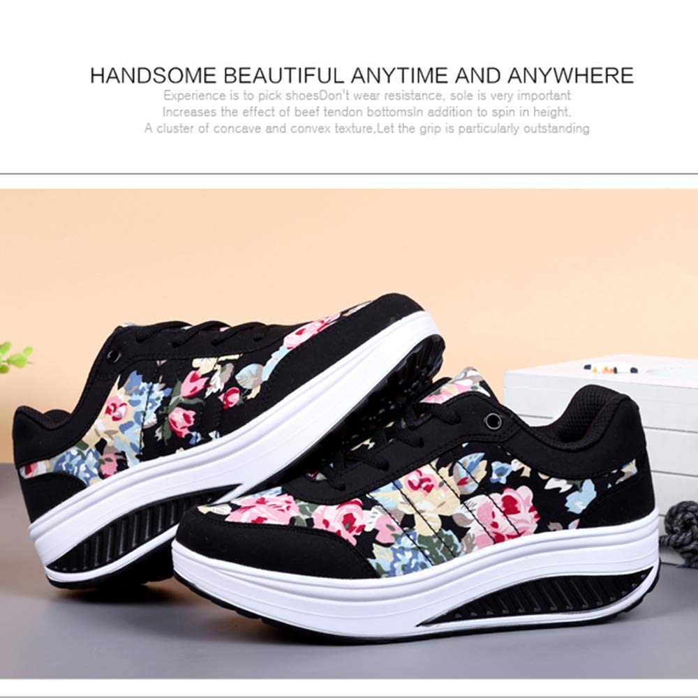 Sneaker Donna Piattaforma Scarpe Donna Ginnastica Fitness Scarpe da Camminata Passeggio Scarpe