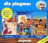  Die Playmos - Die große Römer- & Ägypterbox (Original Playmobil Hörspiele)