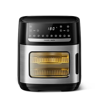 Philips Walita Fritadeira Airfryer Forno 12 Litros, Preta, 110V