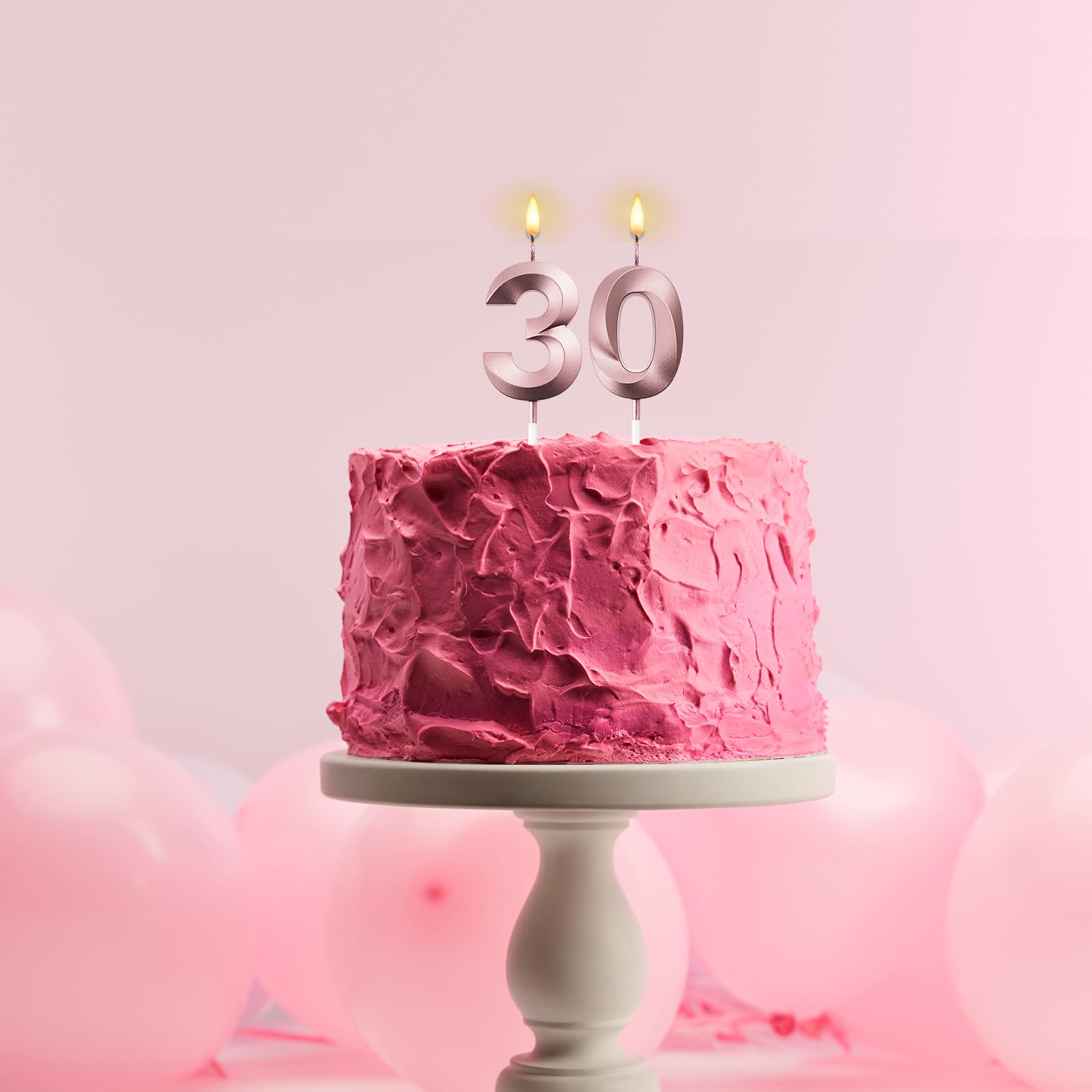 Gateau D'anniversaire - Bougies Anniversaire Happy Birthday Dorées