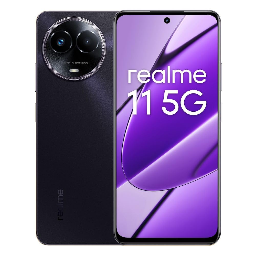 Realme 11 8+256 Gb 6,72" 5G Glory Black Ita-image