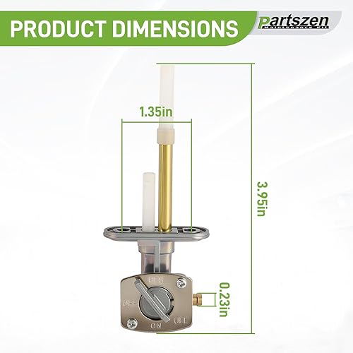 Miniatura 4 de Válvula de interruptor de llave de combustible para Kawasaki Bayou 220 300 KLF300 Suzuki King Quad 300 LT80 LTZ250 LTZ400 Trail Blazer 250 Trail