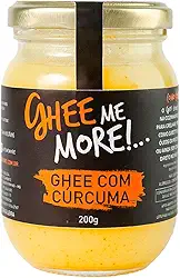 Manteiga Ghee Me More 200g Curcuma - Sem Lactose