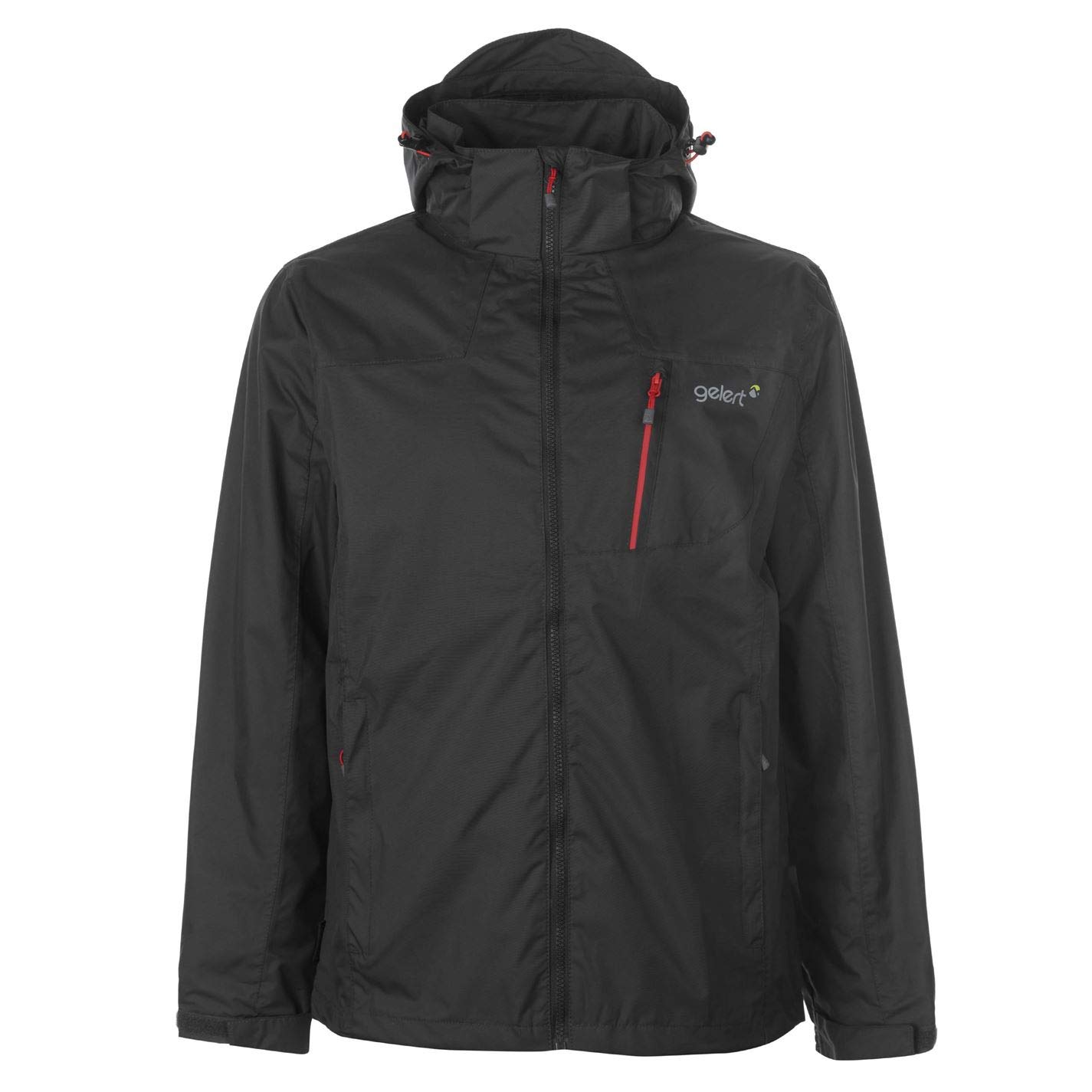 Gelert Men's Horizon Waterproof Jacket Char/Gelert Red 4XL