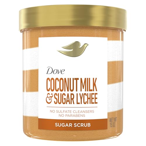Dove Sugar Body Scrub Coconut & Lychee