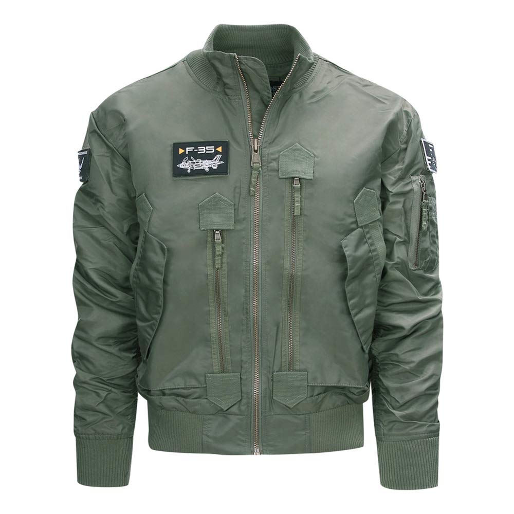 Fostex Garments Bomber leggero tattico F-35 militare (Verde