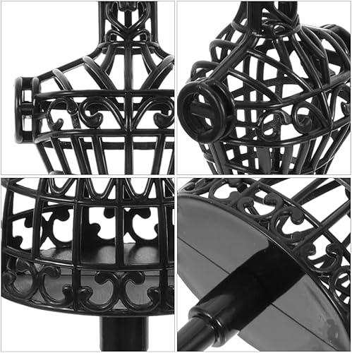 Miniatura 4 de Toyvian Vestido de muñeca Forma-Muñeca Ropa Soporte Soporte Vestido Mini Maniquí Forma Mini Maniquí Modelo Soporte para Muñeca