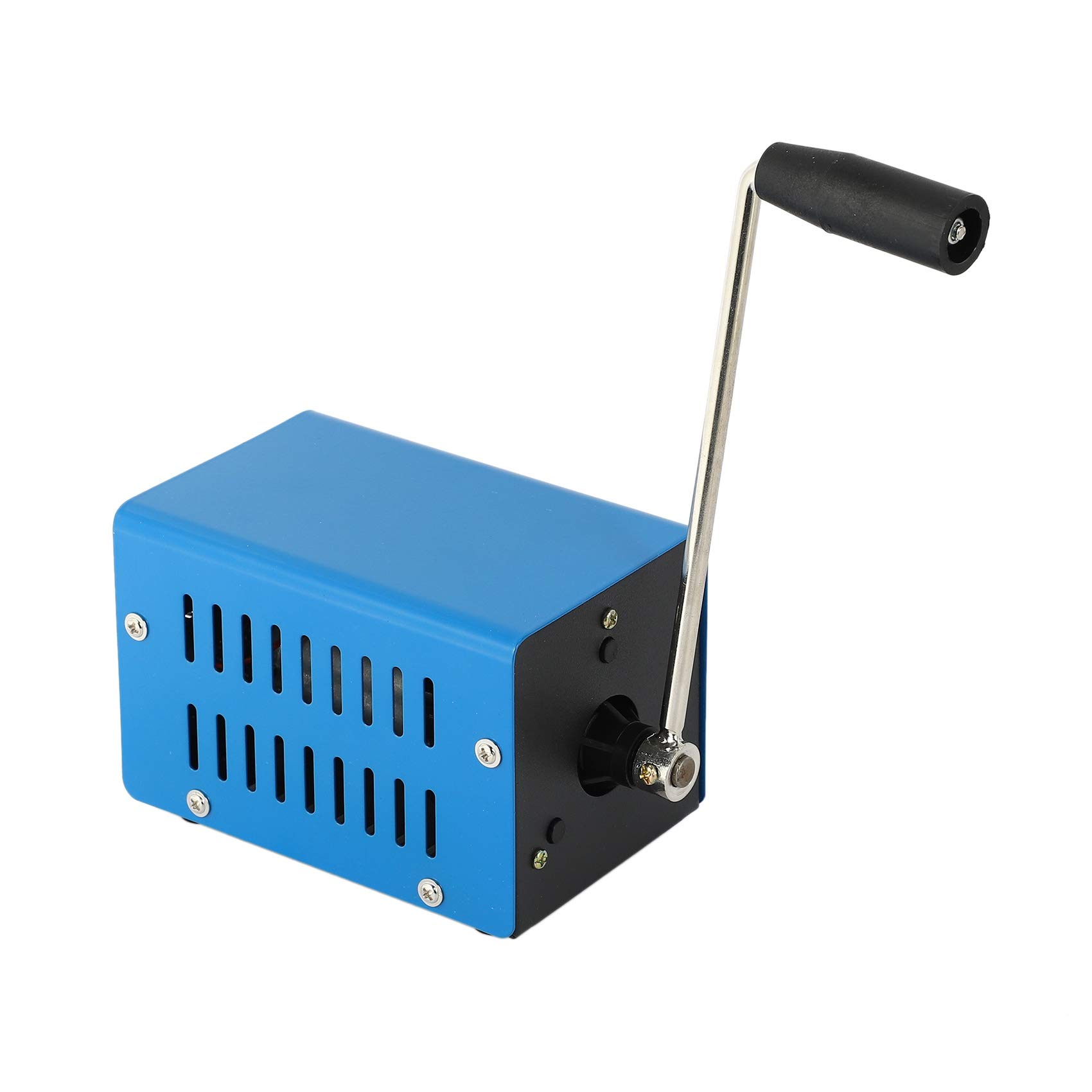Chargeur à dynamo portable avec manivelle de secours et chargeur USB
