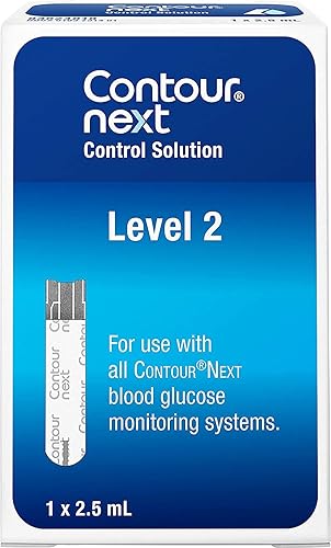 Vista 5 de Ascensia Solución de control Contour Next para medidor de prueba de glucosa, nivel 1, botella de 0.1 fl oz