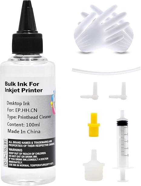 Artitech Cleaning kit Nozzle Cleaner 100ml*1 printhead Cleaner use for ...