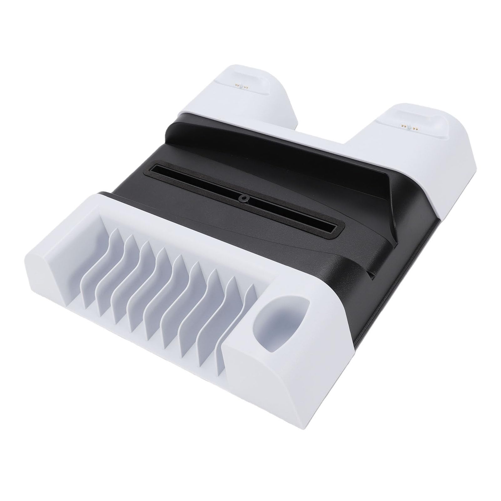 Sxhlseller Multifunktionaler Controller-Ständer mit Lüftern und Ladestation für Gaming-Stationen, Optimiert für Schlanke Designs