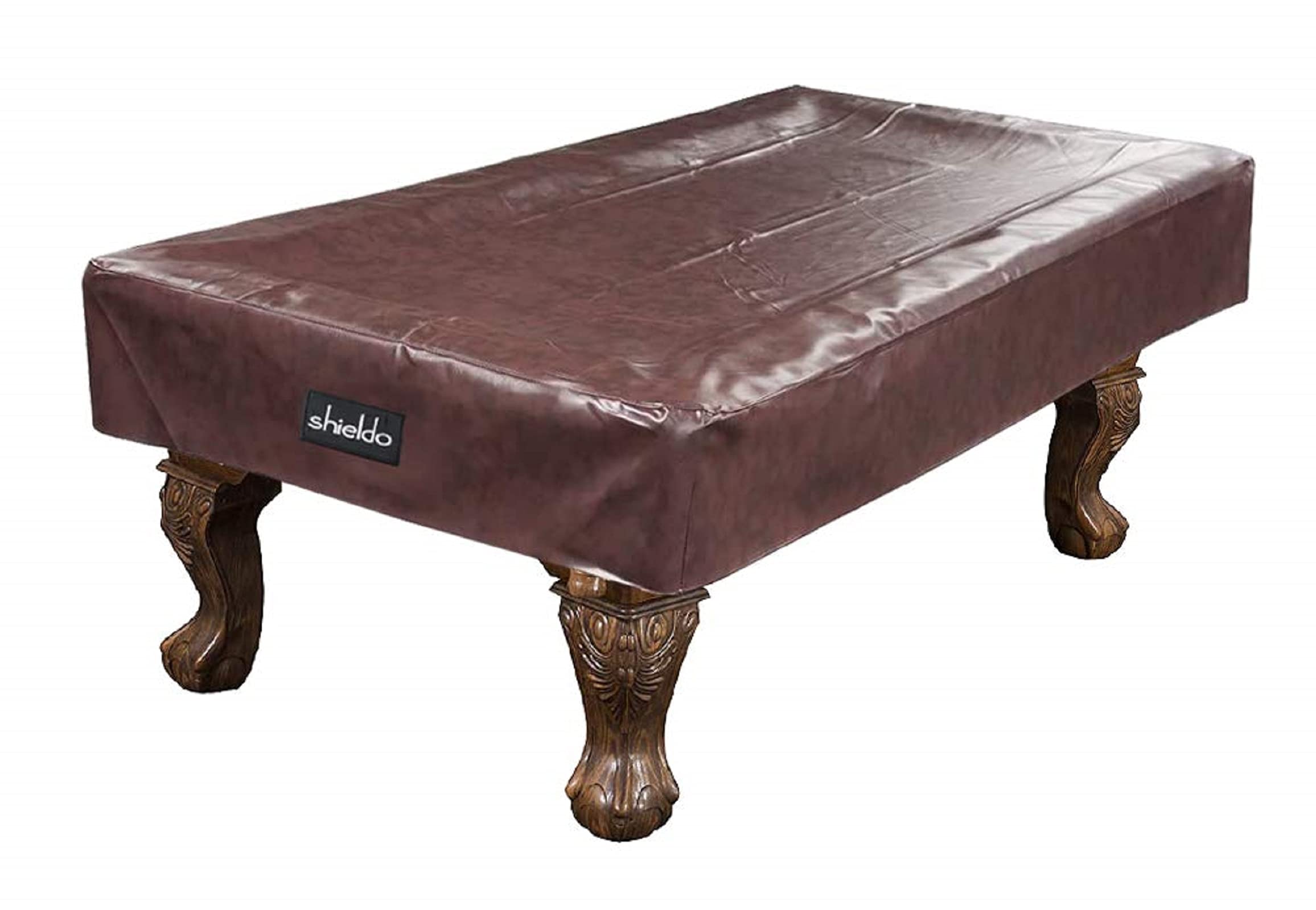 Shieldo Heavy Duty Leatherette Billiard Pool Table Cover,Waterproof&Tearproof Cover for Pool Table,7