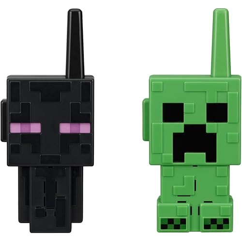 Minecraft Walkie Talkies for Kids, Static Free and Extended Range Indoor and Outdoor Toys for Kids (Minecraft)