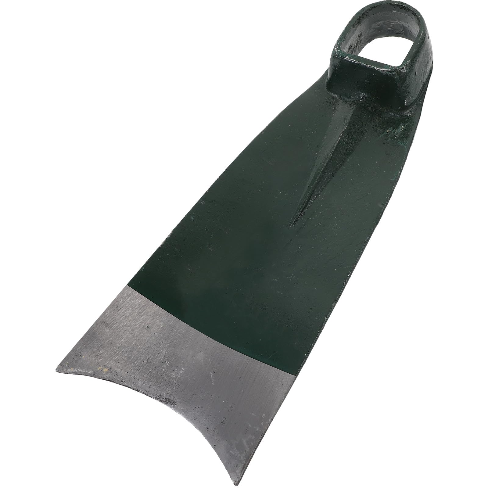 HEMOTON Azada Doméstica de Acero Inoxidable Verde para Jardinería al Aire Libre, Herramienta de Jardín para Labrar y Ahorrar Energía en Cultivo de Hortalizas