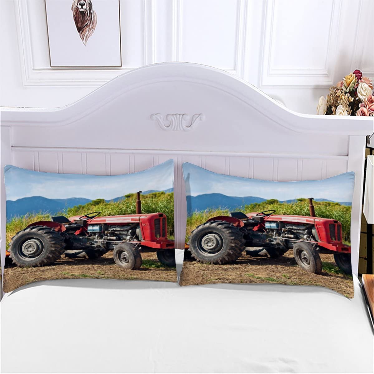 Dekbed Good Morning Boerderij machines en dieren