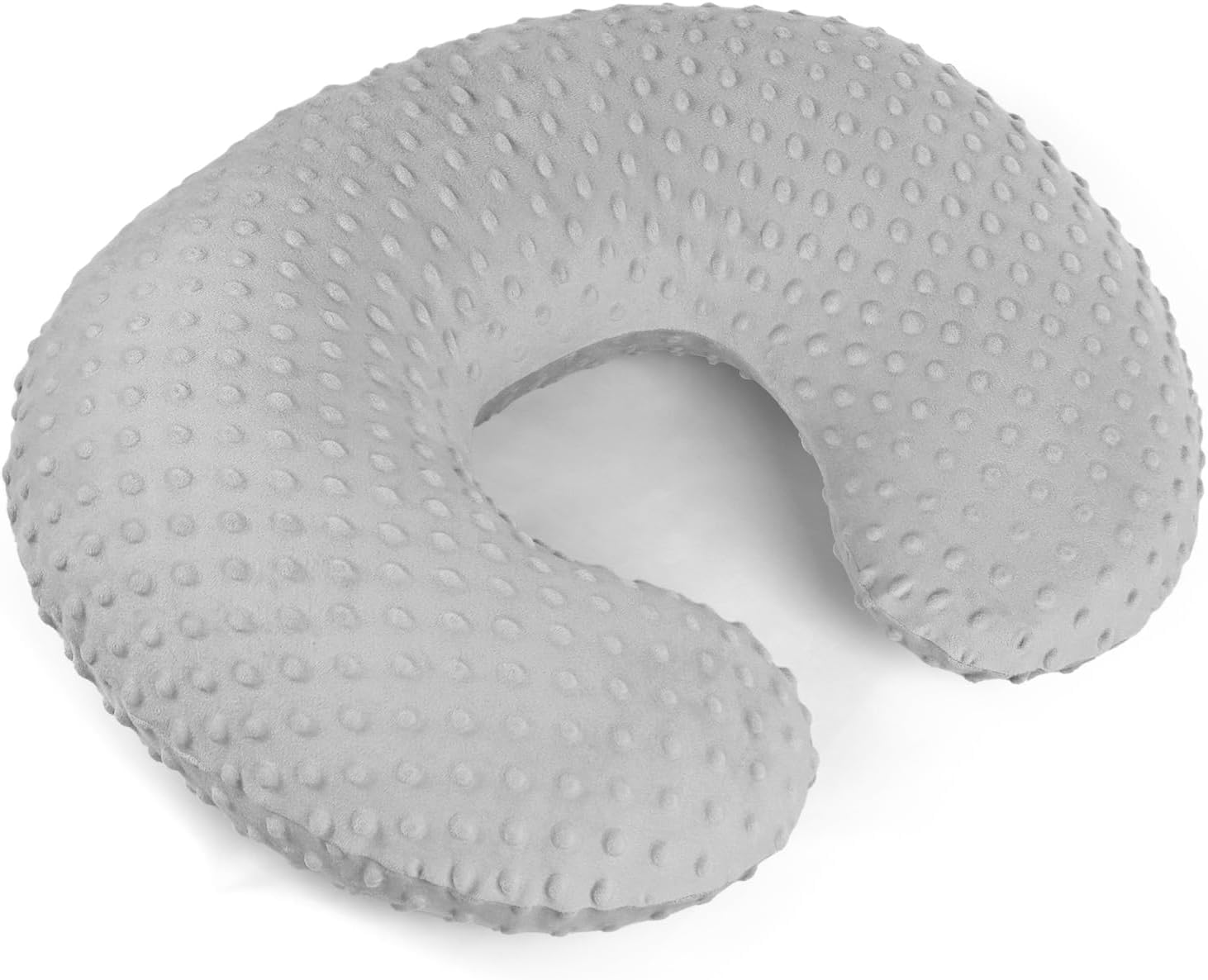 GFU Breastfeeding Pillow for Newborn with Dot Fabric Nursing Pillow