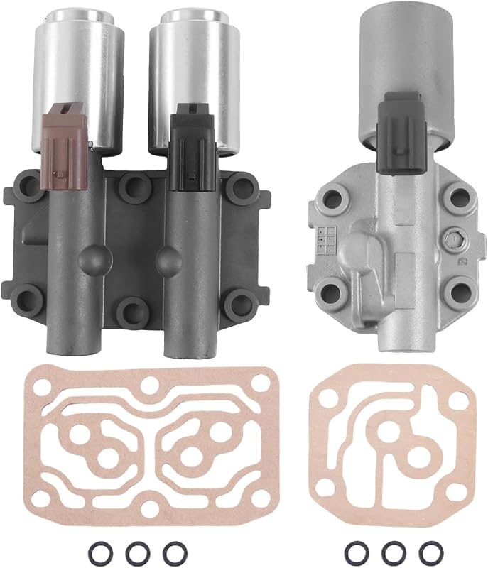 Par de solenoides da transmissão ZDKK 28260-PRP-014 para Honda CR-V, Accord e Element – 1 conjunto