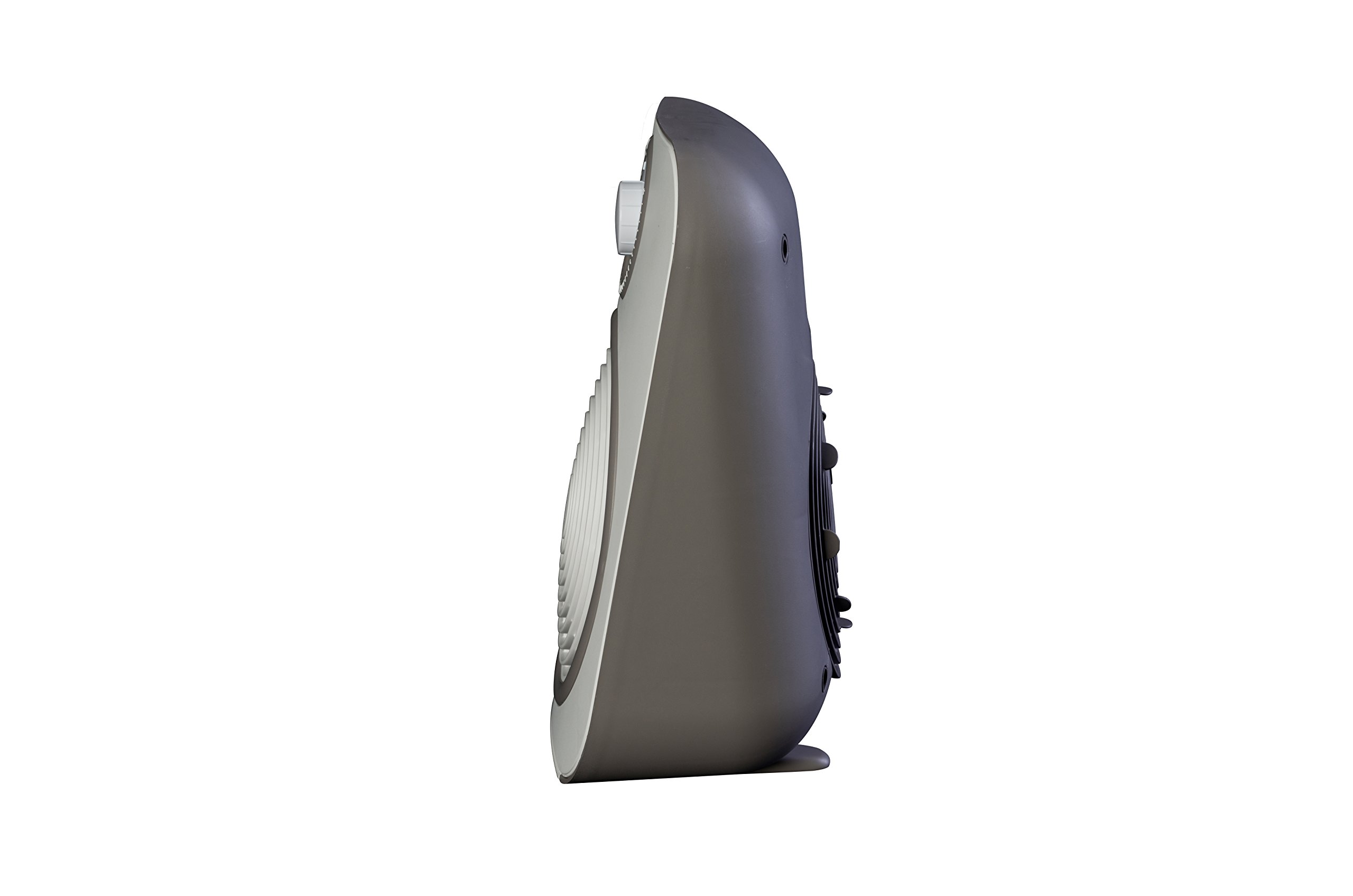 bimar HF204 Stufetta Elettrica Bagno, Termoventilatore Elettrico a Basso Consumo con Selettore e Termostato Incorporato, 2 Potenze Riscaldanti, Corpo in Plastica con Maniglia Integrata
