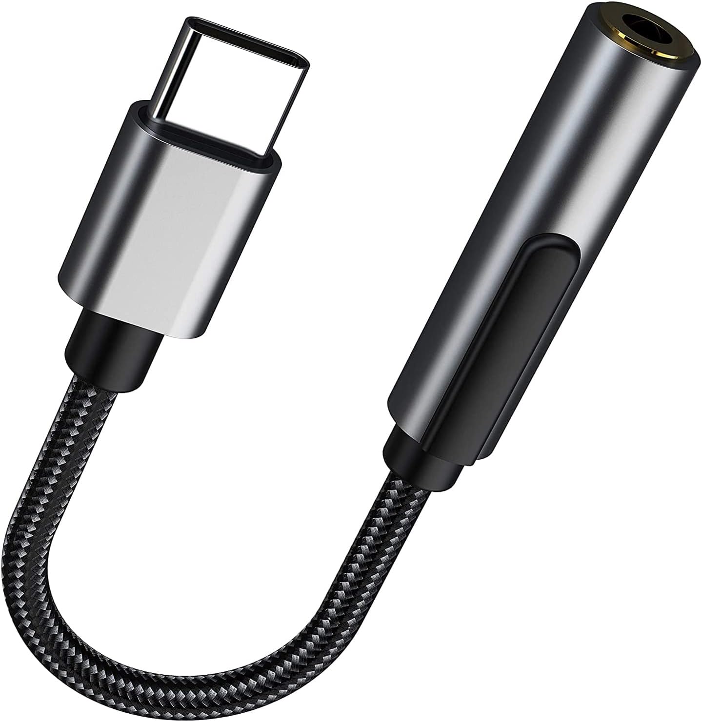 GeekerChip USB Type C to Audio Jack 3.5mm Adapter,USB C Jack 3.5mm