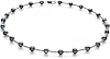 Collar de Perlas Cultivadas de Agua Dulce Calidad A de 6-7mm Atina Black para Mujer - Largo Princesa 18 pulgadas 1