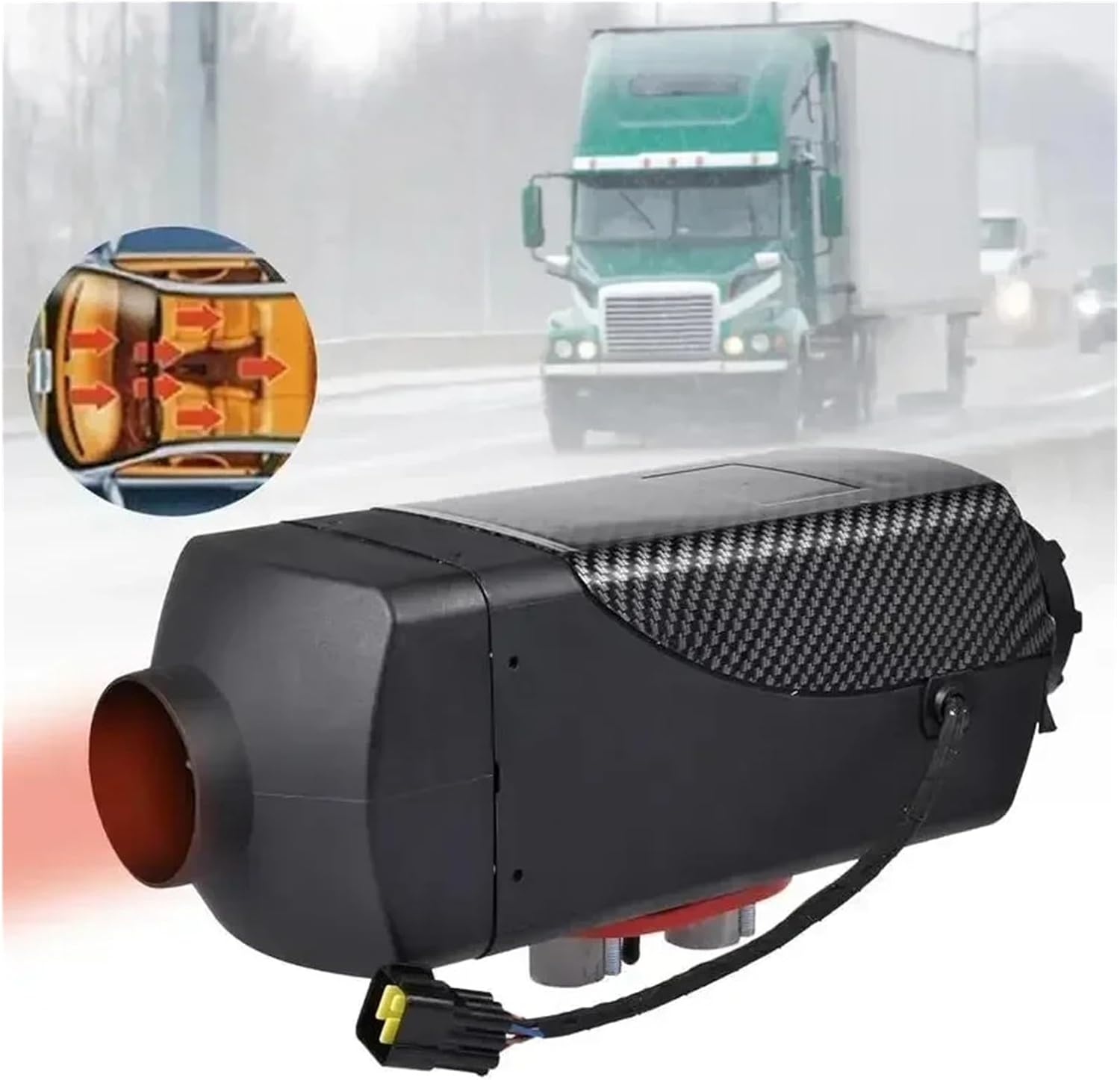 Car Air Heater 5KW 12V/24V Ignition Copper Integrated Auxiliary Diesel Auto Parking Fuel Compatible with Websato