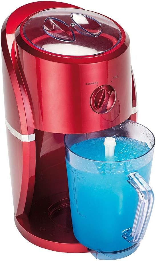 GOURMET GADGETRY RETROFROZENDRINKS Retro Diner Frozen Drinks and Slush Maker - Red [Energy Class A+]