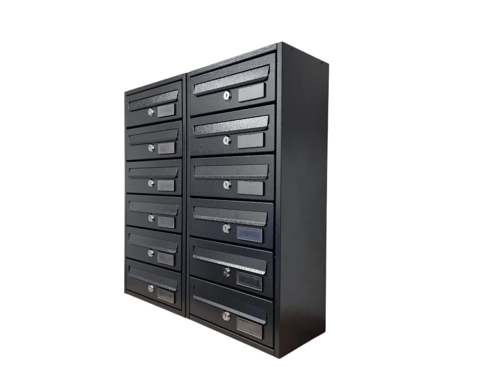 MILLE Cassetta postale condominiale 12 posti cm 90x17x42h-Modello Modular