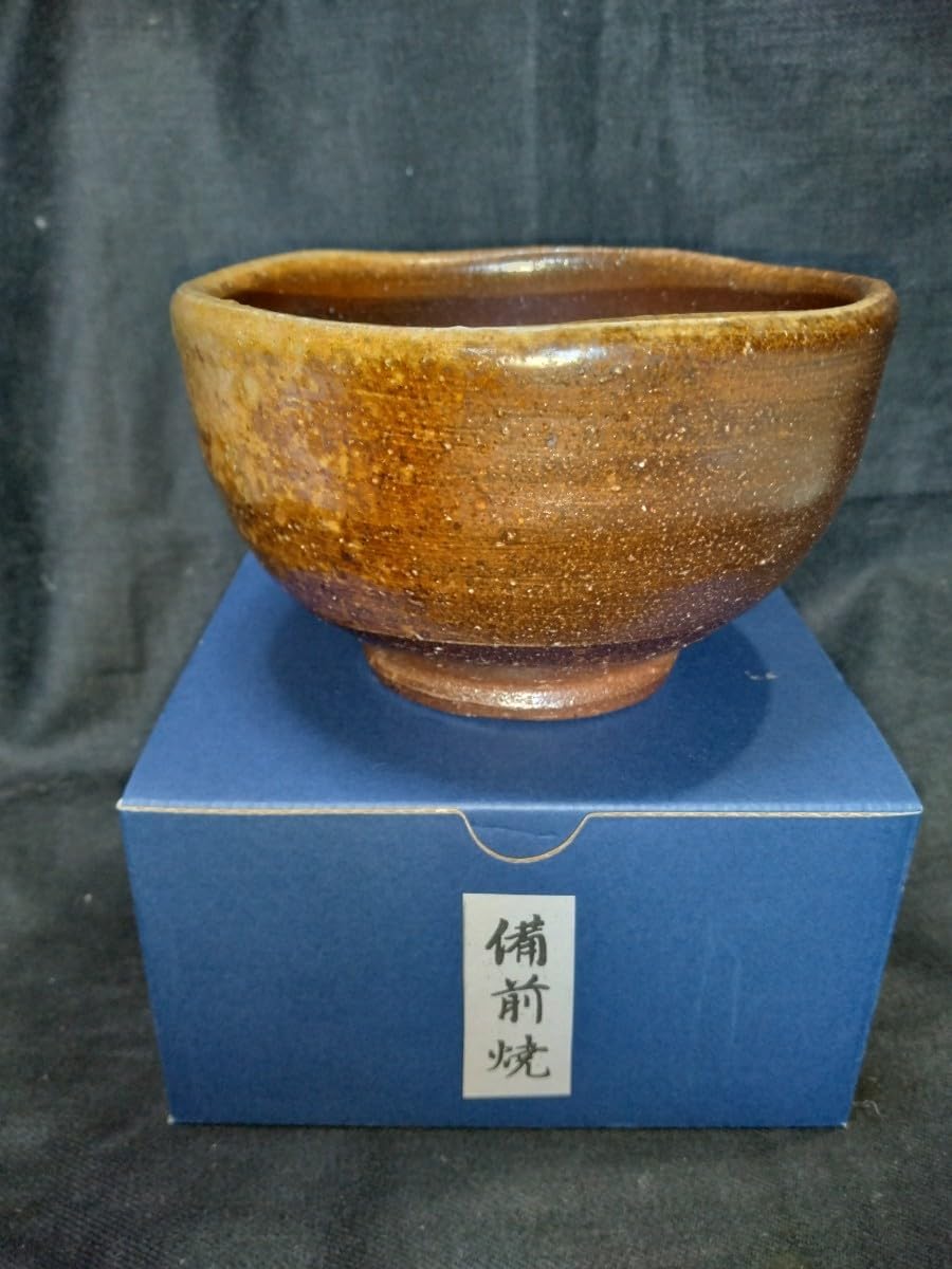 黄瀬戸茶碗 銘 岩松 豊藤造 二重箱 【公式通販】