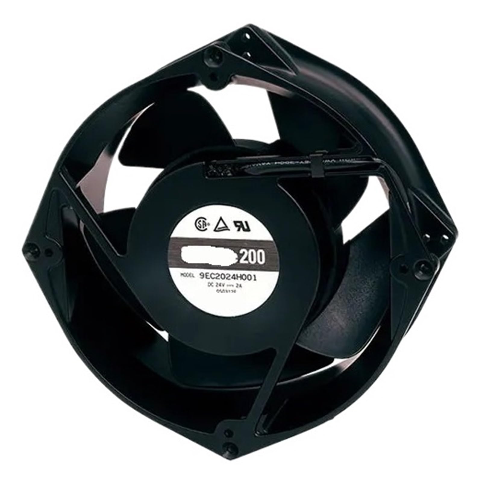 ZBWZXBDJ 9EC2024H001 24VDC FAN 200mm70mm 48W 3wire 3600RPM