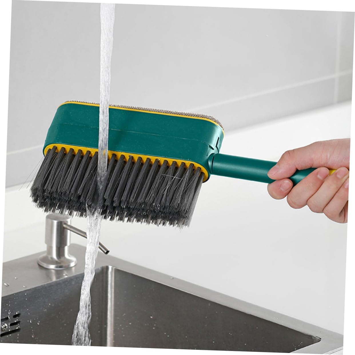 CHILDWEET Portable Hand Broom Comfortable Handle Multi-Functional Cleaning Brush for Pet and Debris for Home Office and Kitchen Cleaning Lightweight and Easy to Use