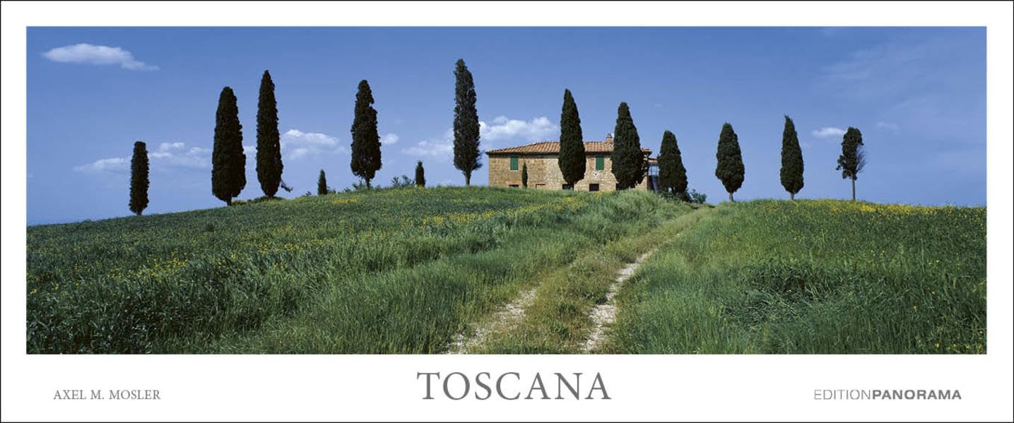 Toscana: Immerwährender Panorama-Kalender in 1,15 Meter Breite