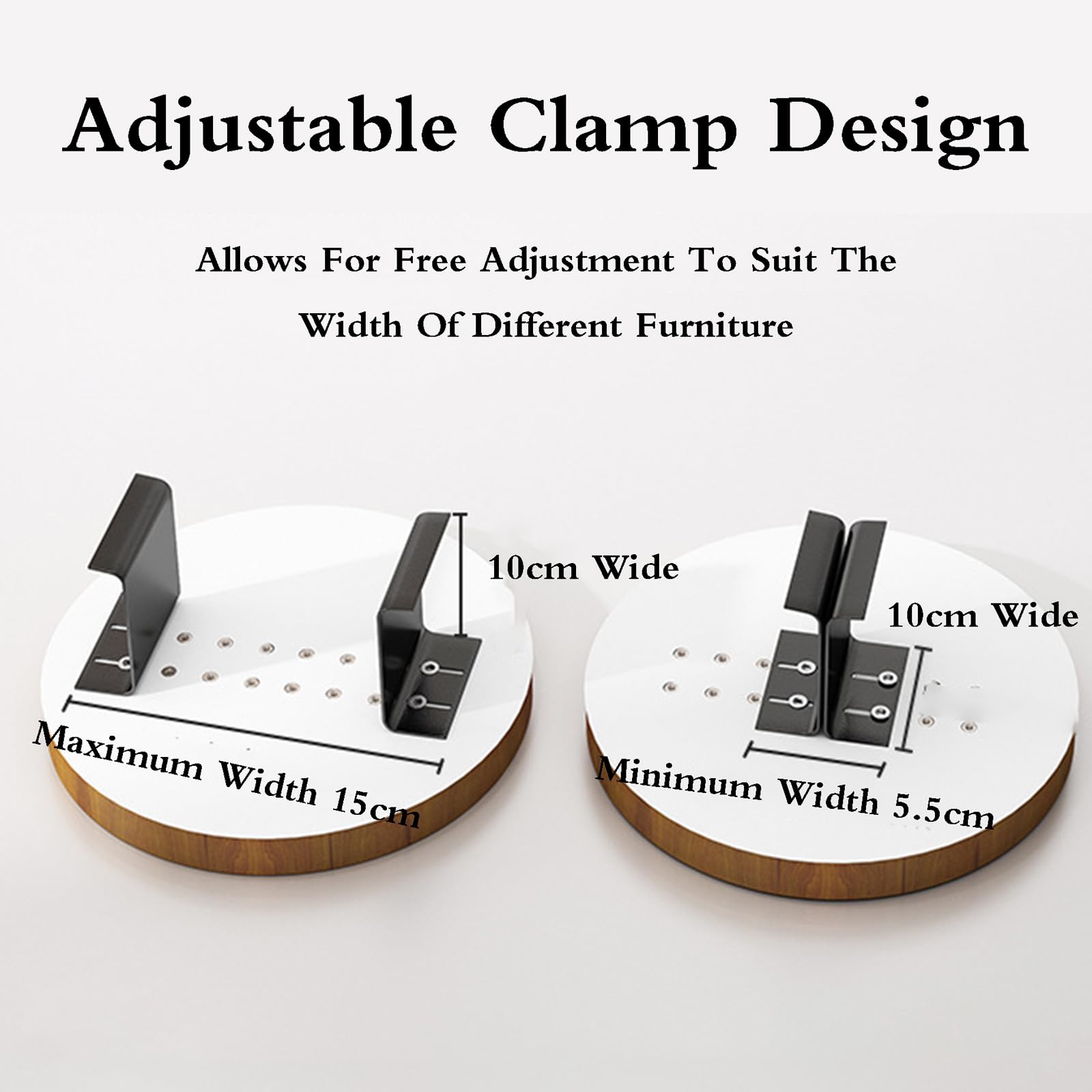 Bandeja ajustable para reposabrazos de sofá, antideslizante, de madera, para gamepads, teléfonos y revistas, impermeable, ahorro de espacio, accesorio perfecto para el hogar