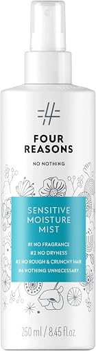 No nothing Moisture Detangling Mist – Fragrance Free Leave In Conditioner Spray & Heat Protectant for Hair – Hypoallergenic Detangler Spray for Sensitive Scalp & Dry Hair, 8.5 fl oz
