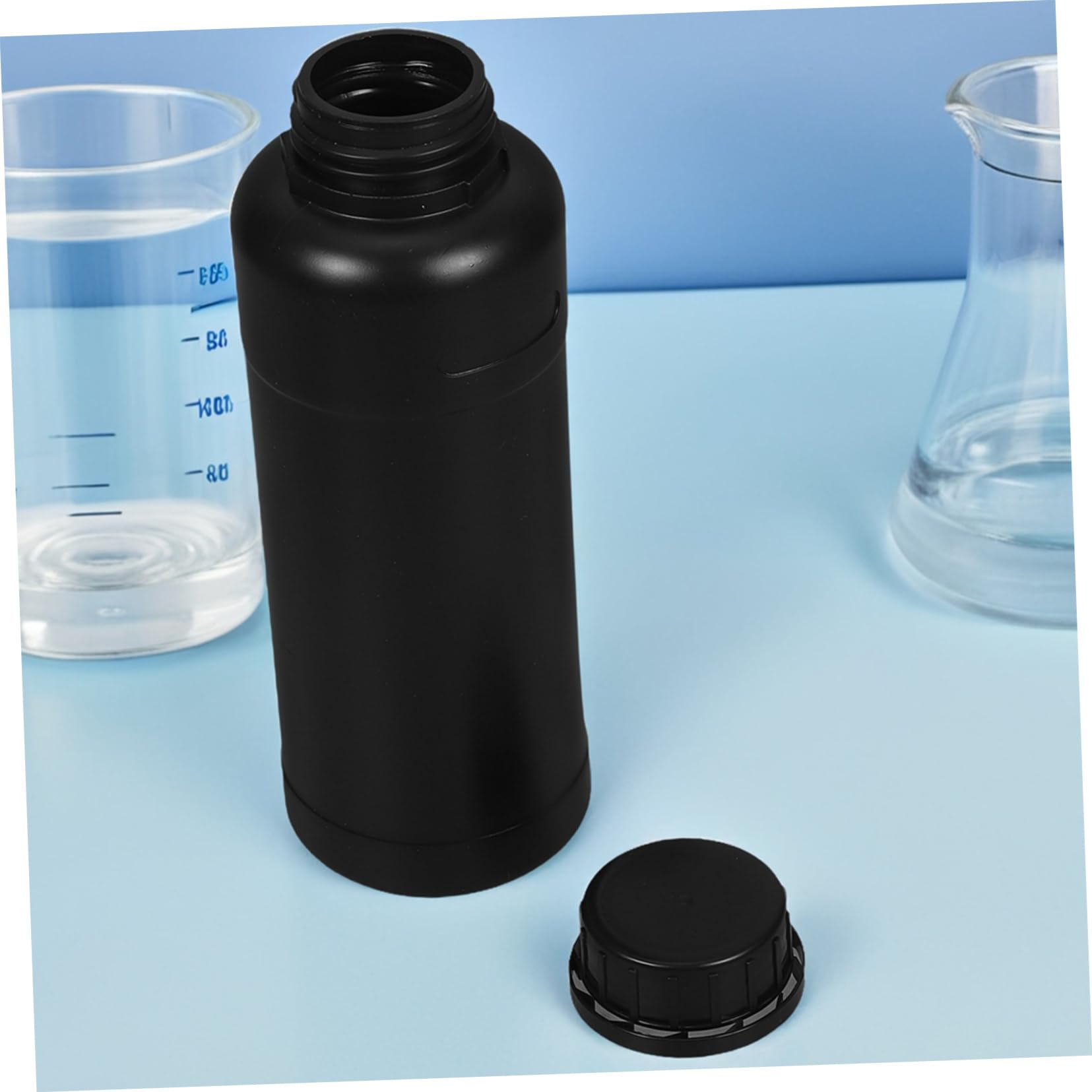 10pezzi Bottiglie Per Reagenti Chimici Da Laboratorio Contenitori Per Campioni Da Laboratorio Bottiglie Chimiche Con Tappi Design Bocca Larga Per Facile Distribuzione e Conservazio
