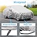 KAKIT Car Cover Waterproof All Weather, 2 Layers UV Protection Universal Sedan...