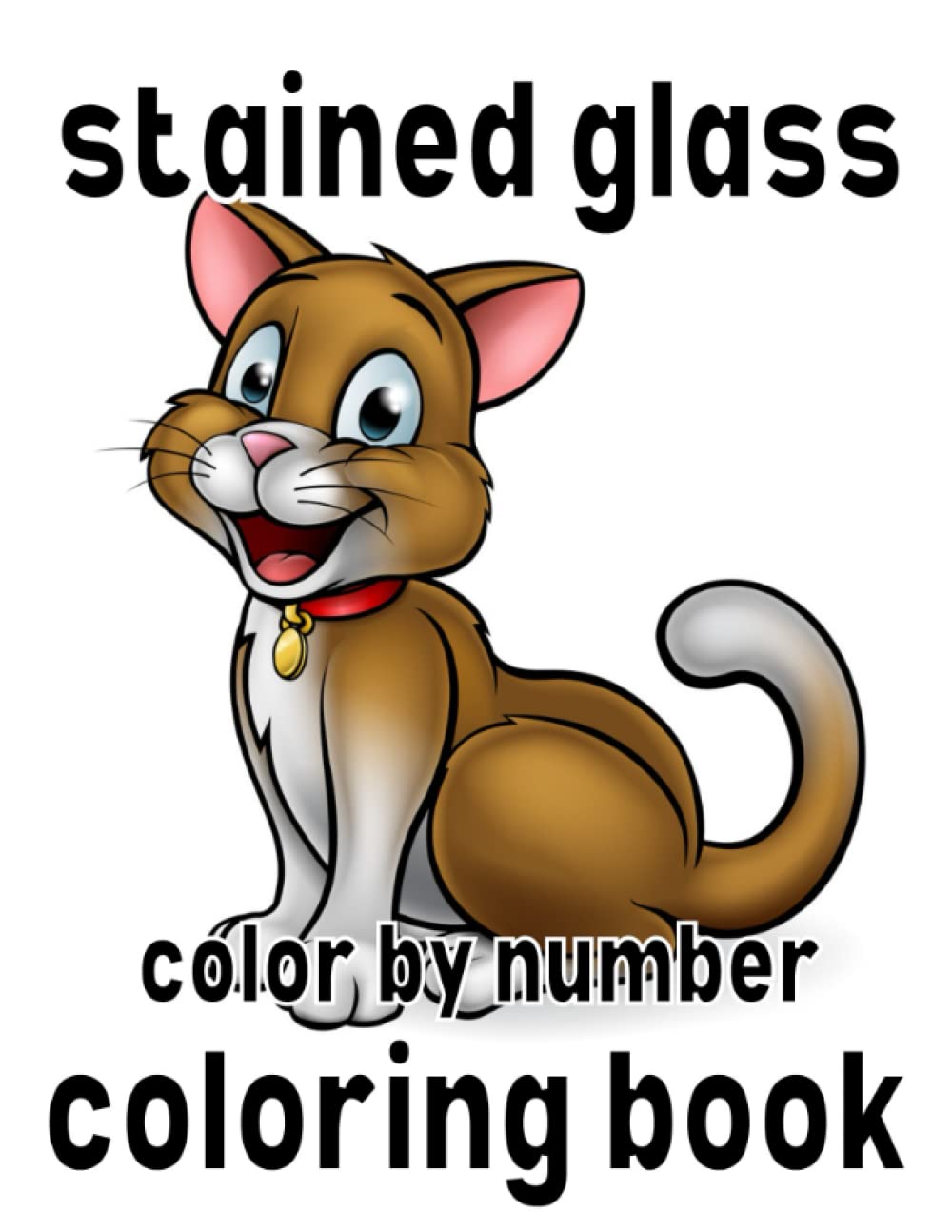 Buy Stained Glass Color By Number Coloring Book Stained Glass Color By