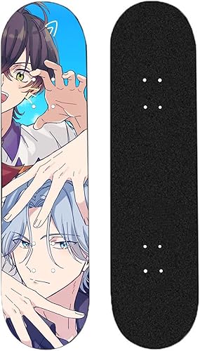 Skateboard Deck SK8 The Infinity Skateboards - Patineta completa de anime (31 pulgadas) - Langa disponible en Yaxa Colombia