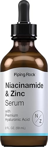 Miniatura 1 de Suero de niacinamida con zinc 2 fl oz  Cuidado de la piel para el rostro  por Piping Rock