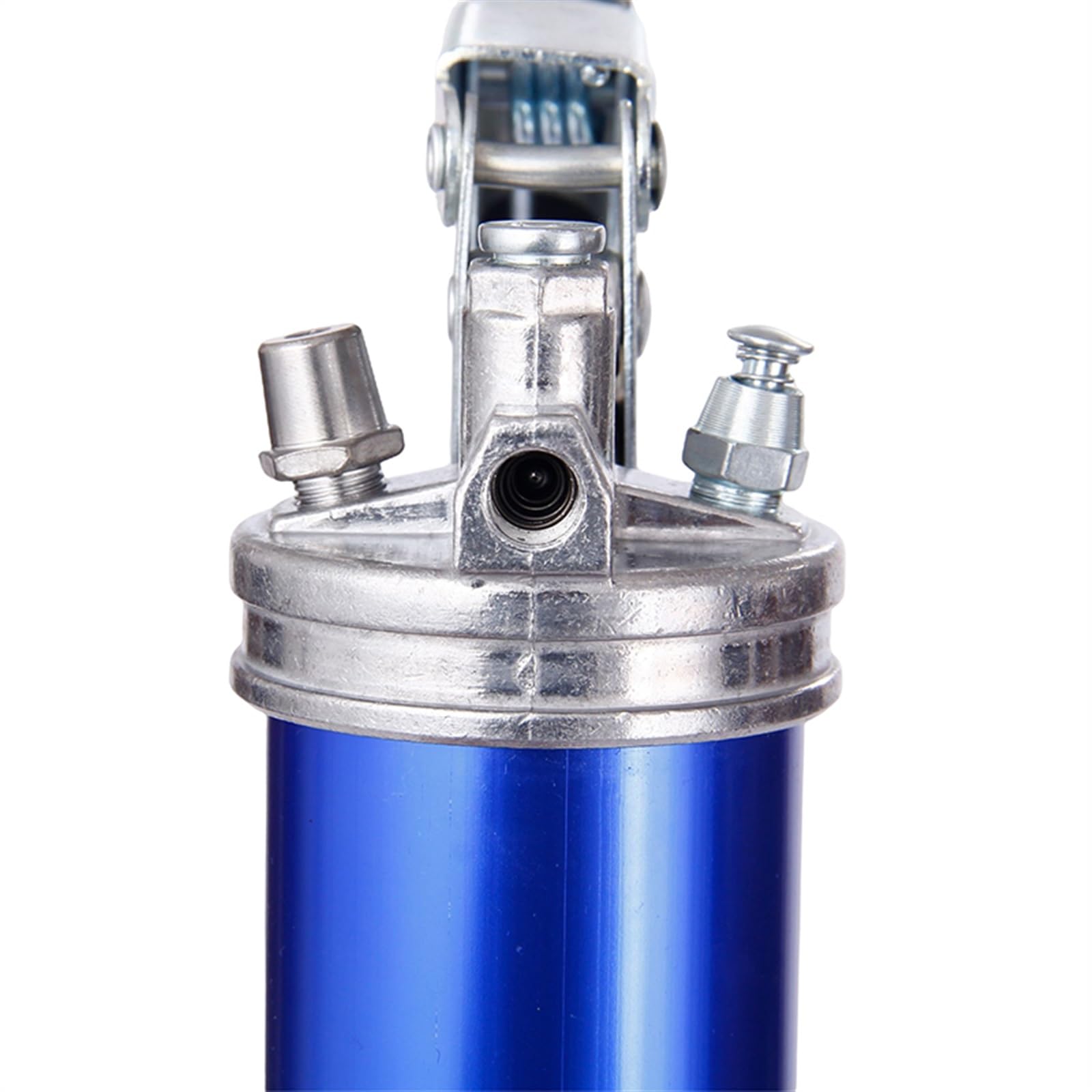Zestaw narzędzi Ręczna smarownica 9000PSI smarownica Mini strzykawka z dyszą akcesoria rowerowe Smarowniczki(Blue)
