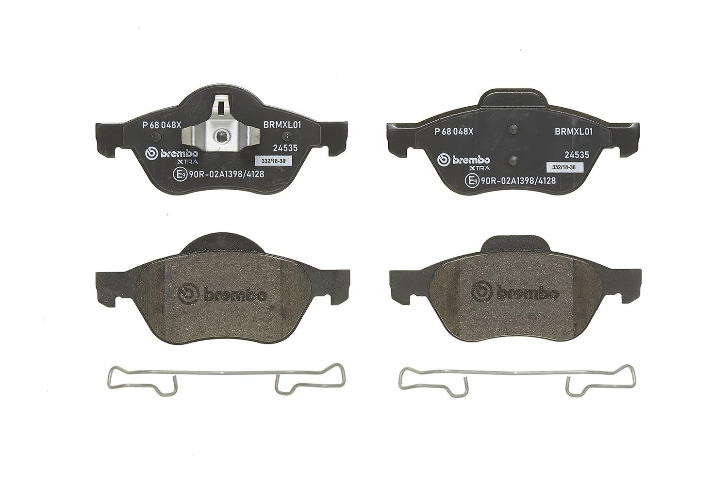 BREMBO Bremsbelagsatz, Scheibenbremse P68048X