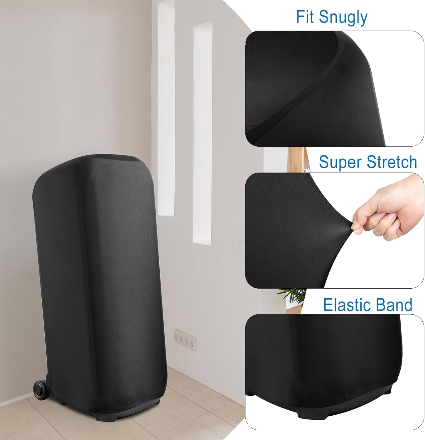 TXEsign Dust Cover Protective Case for JBL Partybox Ultimate, Stretch Speaker Cover Dust Case with Elastic Band for JBL Partybox Ultimate - Image 2