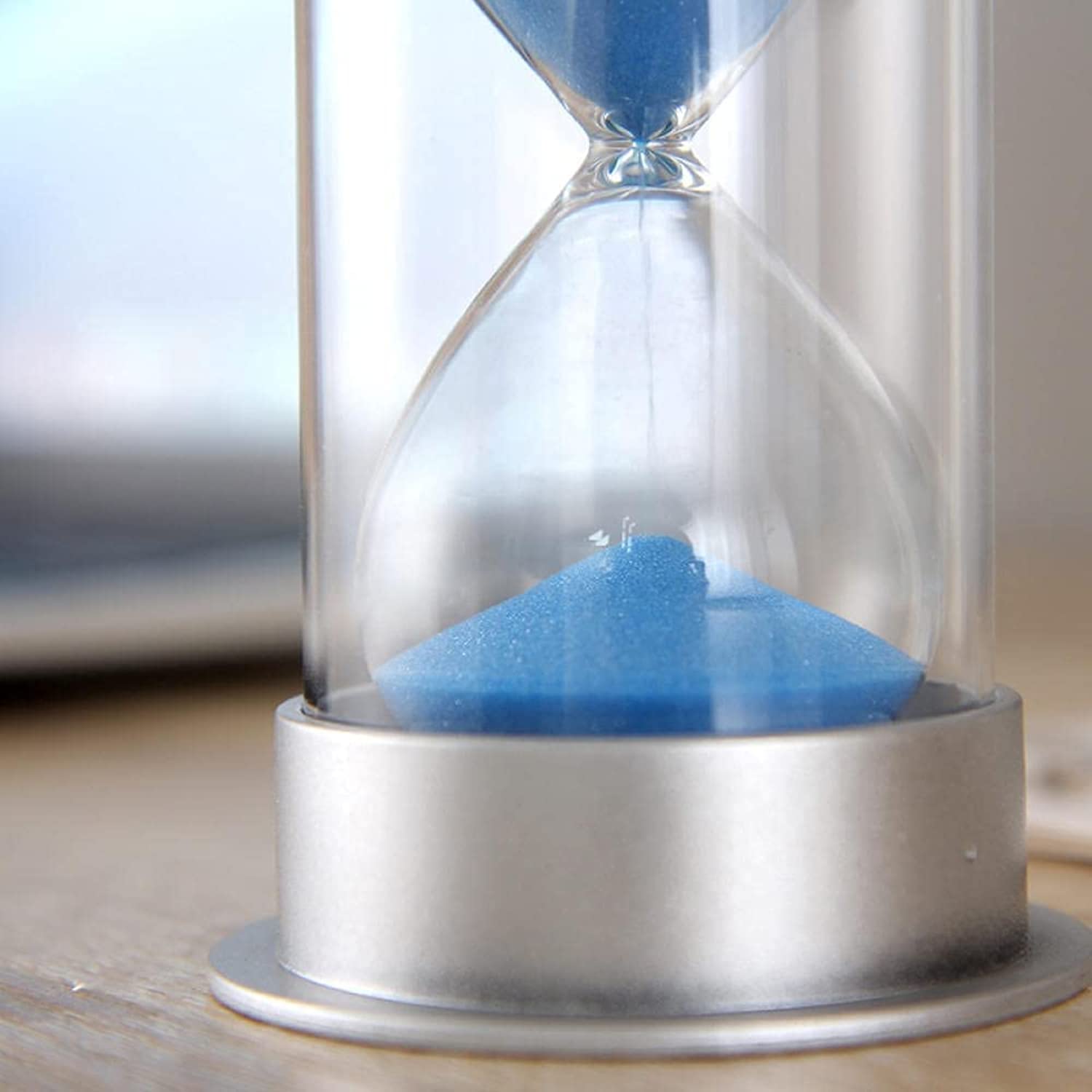 JIEHET Hourglass Sand Timer 5 Minutes, Dual Protection Hour Glass with Sand, Sand Timer for Kids Safety Sand Clock Watch - Image 4