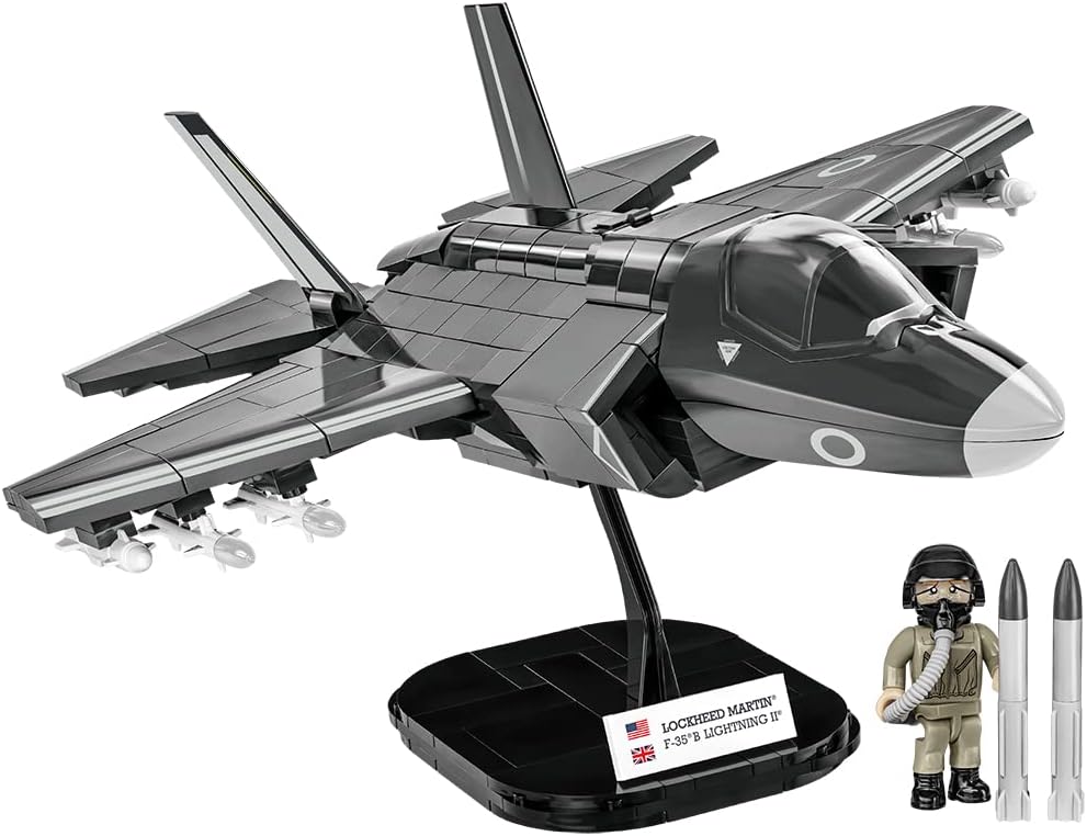 COBI Armed Forces F-35®B Lightning II® (RAF) Jet Plane, Navy