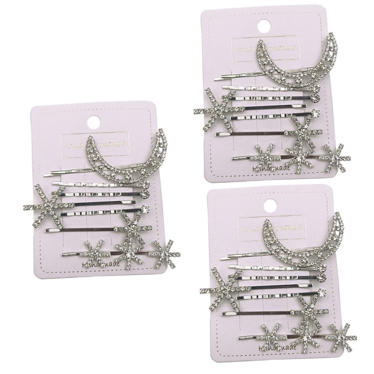 minkissy 21pezzi Fermagli Per Forma Di Stella e Accessorio Decorativo Hollowed Per Donne e Ragazze