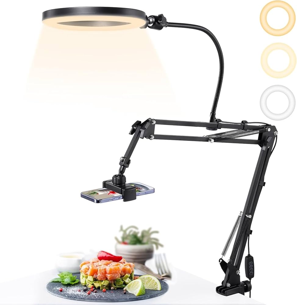 LEDリングライト 10.2インチ 撮影用定常光ライト 2700-5500K LEDリングライト 10.2インチ 撮影用定常光ライト 2700-5500K