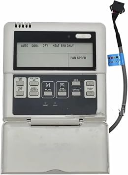 Central Air Conditioning Control Panel Remote Control Display KJR-12B/DP T - E-2 KJR-12B/DP T E-2-04 RoHs Temperature ControllerKJR-12B/DP T E-2-04