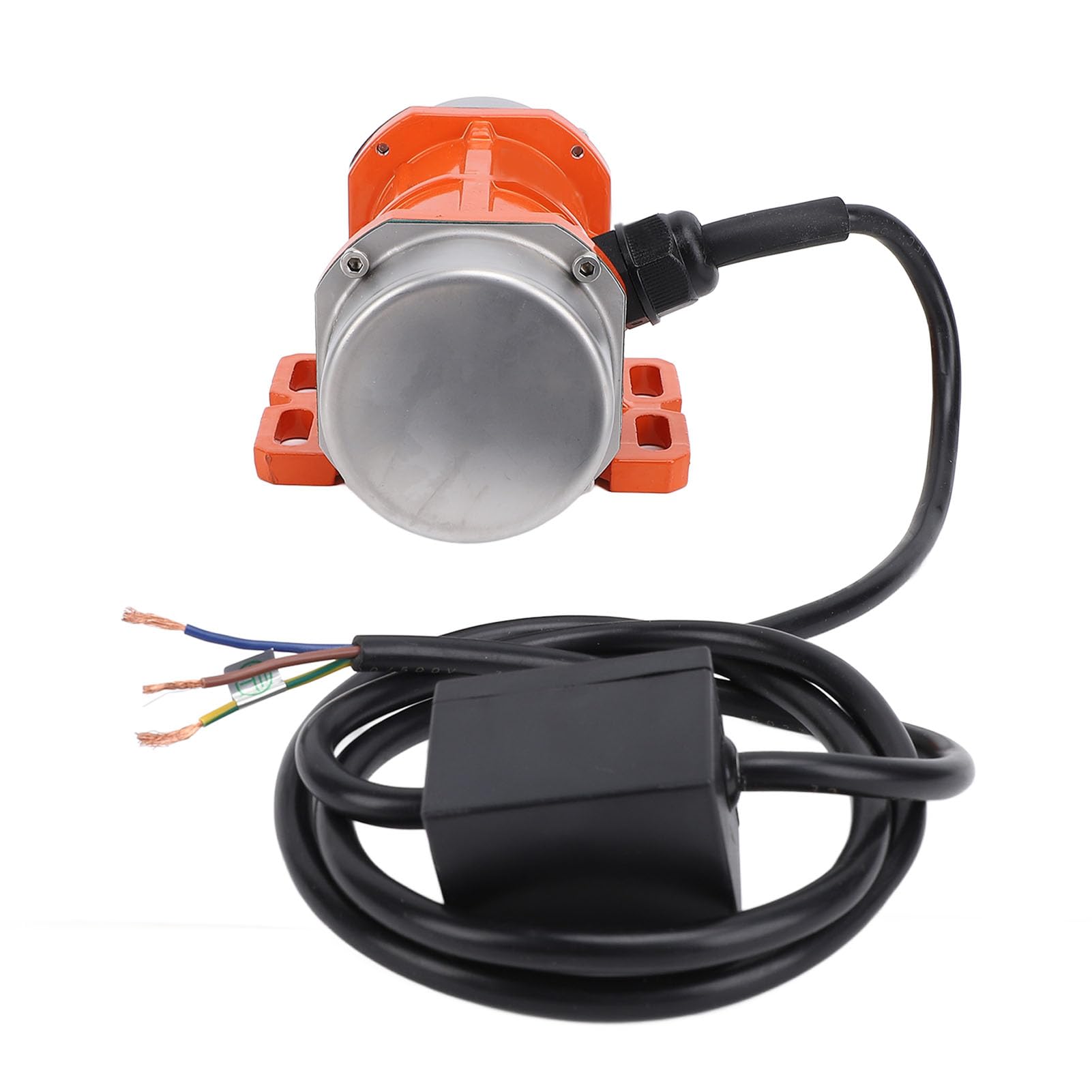 Akozon Motor de Hormigón Eléctrico, 3000Rpm, 50Hz, Construcción de Aleación de Aluminio Ip65 para Mesa Agitadora, Tamices, Mezcladores, 50W, 32Kg, bajo Nivel de Ruido (70W)